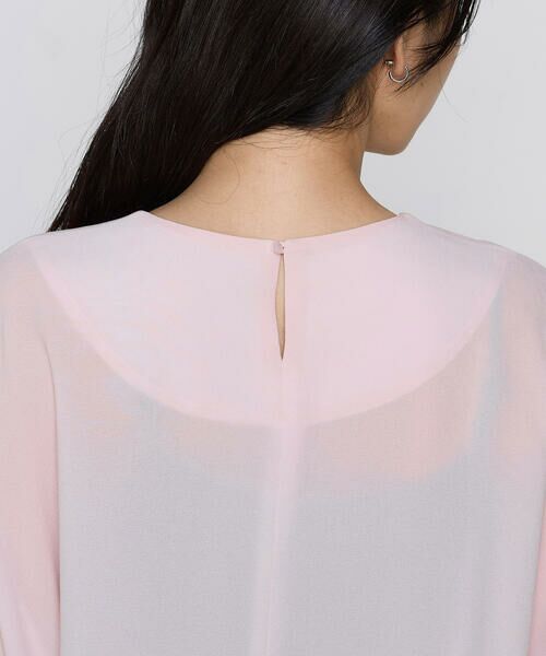 Precious Mild / プレシャスマイルド シャツ・ブラウス | アセポリジョーゼット フレアブラウス | 詳細11