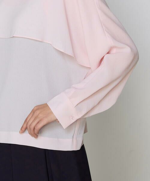 Precious Mild / プレシャスマイルド シャツ・ブラウス | アセポリジョーゼット フレアブラウス | 詳細13