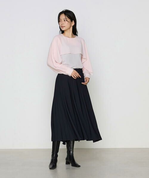 Precious Mild / プレシャスマイルド シャツ・ブラウス | アセポリジョーゼット フレアブラウス | 詳細2