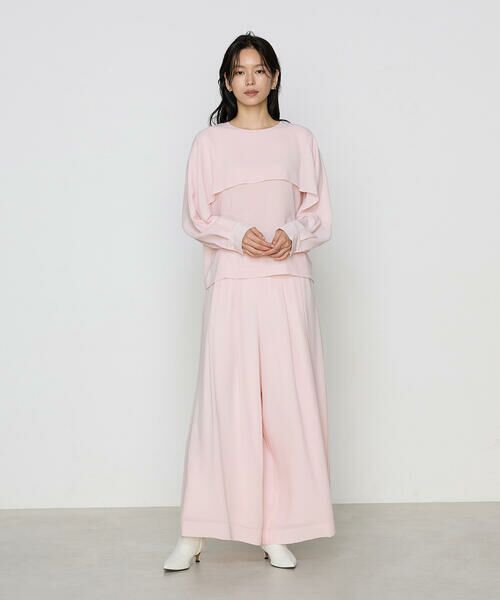 Precious Mild / プレシャスマイルド シャツ・ブラウス | アセポリジョーゼット フレアブラウス | 詳細4