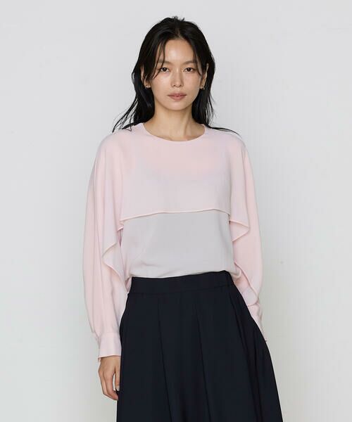 Precious Mild / プレシャスマイルド シャツ・ブラウス | アセポリジョーゼット フレアブラウス | 詳細5