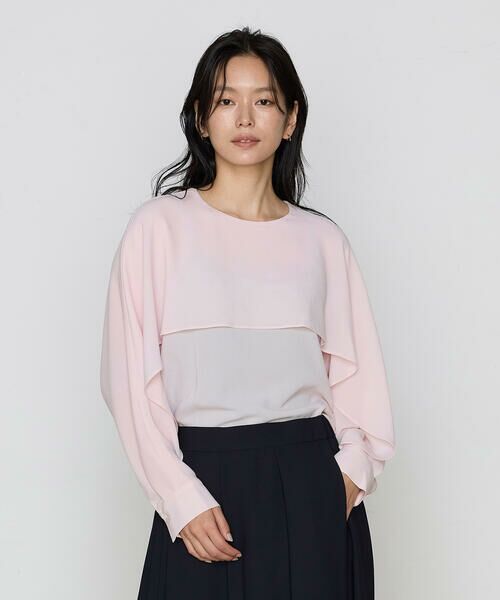 Precious Mild / プレシャスマイルド シャツ・ブラウス | アセポリジョーゼット フレアブラウス | 詳細6