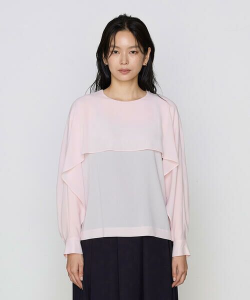 Precious Mild / プレシャスマイルド シャツ・ブラウス | アセポリジョーゼット フレアブラウス | 詳細7