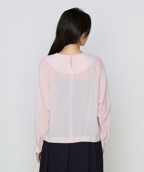 Precious Mild / プレシャスマイルド シャツ・ブラウス | アセポリジョーゼット フレアブラウス | 詳細9