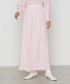 Precious Mild / プレシャスマイルド その他パンツ | 〔 +サイズ 〕アセポリジョーゼット ワイドパンツ<br>