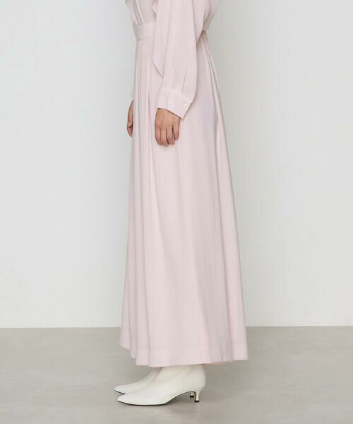 Precious Mild / プレシャスマイルド その他パンツ | 〔 +サイズ 〕アセポリジョーゼット ワイドパンツ<br> | 詳細5