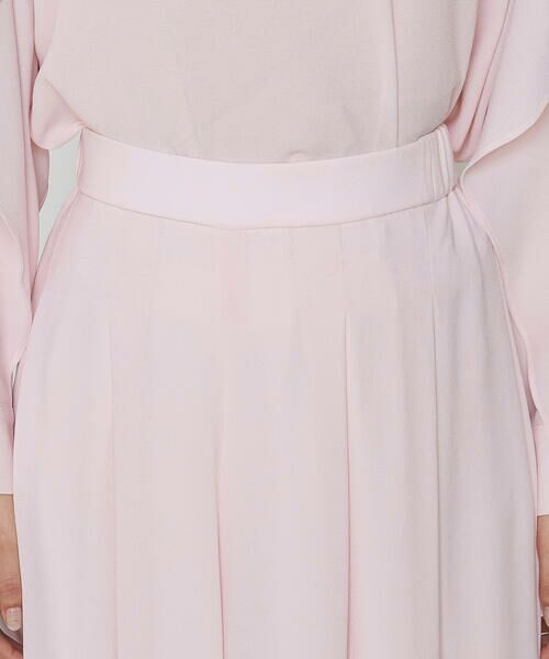 Precious Mild / プレシャスマイルド その他パンツ | 〔 +サイズ 〕アセポリジョーゼット ワイドパンツ<br> | 詳細7