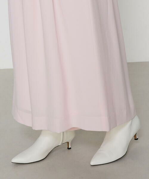 Precious Mild / プレシャスマイルド その他パンツ | 〔 +サイズ 〕アセポリジョーゼット ワイドパンツ<br> | 詳細8