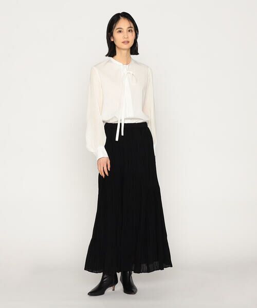 Precious Mild / プレシャスマイルド シャツ・ブラウス | ソメロス ボウタイブラウス | 詳細1