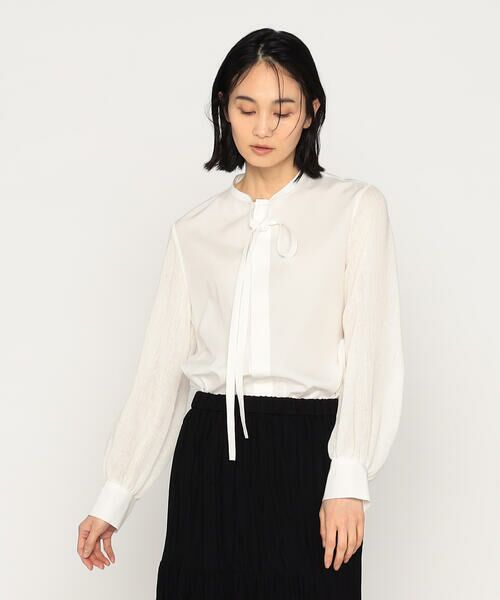 Precious Mild / プレシャスマイルド シャツ・ブラウス | ソメロス ボウタイブラウス | 詳細5