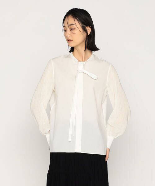 Precious Mild / プレシャスマイルド シャツ・ブラウス | ソメロス ボウタイブラウス | 詳細7