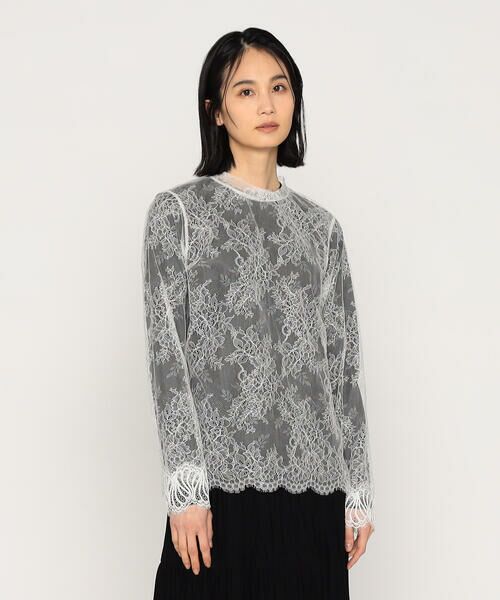 Precious Mild / プレシャスマイルド シャツ・ブラウス | リバーレース ブラウス | 詳細3