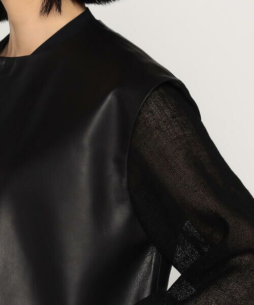 Precious Mild / プレシャスマイルド ベスト | レザー ジレ<br> | 詳細9