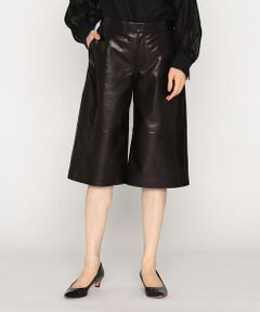 Precious Mild / プレシャスマイルド その他パンツ | レザー カットレングスパンツ<br>