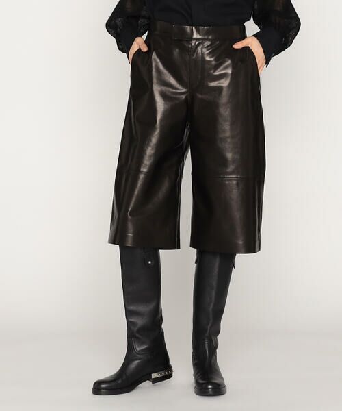 Precious Mild / プレシャスマイルド その他パンツ | レザー カットレングスパンツ<br> | 詳細4