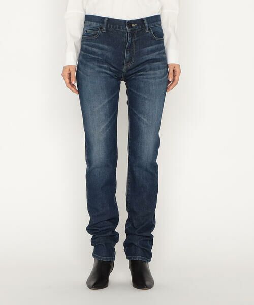 Precious Mild / プレシャスマイルド デニムパンツ | 左綾ストレッチデニム ストレートパンツ<br> | 詳細11