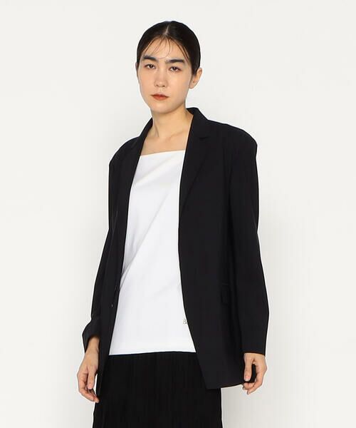 Precious Mild/プレシャスマイルド ボンディングジャージー ZIPフライジャケット 05:ブラック 9号 Precious Mild/プレシャスマイルド ボンディングジャージー ZIPフライジャケット 05:ブラック 9号