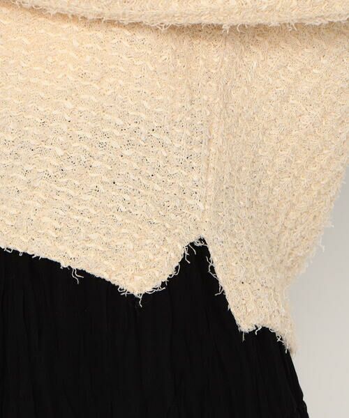 Precious Mild / プレシャスマイルド ニット・セーター | ツィード柄 Vネックプルオーバー | 詳細14