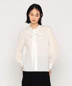 Precious Mild / プレシャスマイルド シャツ・ブラウス | 〔 +サイズ 〕ソメロス  ボウタイブラウス