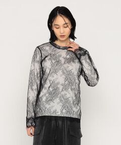 Precious Mild / プレシャスマイルド シャツ・ブラウス | 〔 +サイズ 〕リバーレース ブラウス