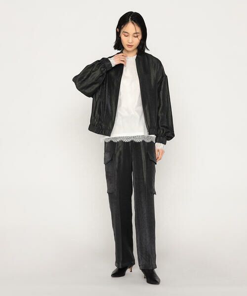 Precious Mild / プレシャスマイルド シャツ・ブラウス | 〔 +サイズ 〕リバーレース ブラウス | 詳細1