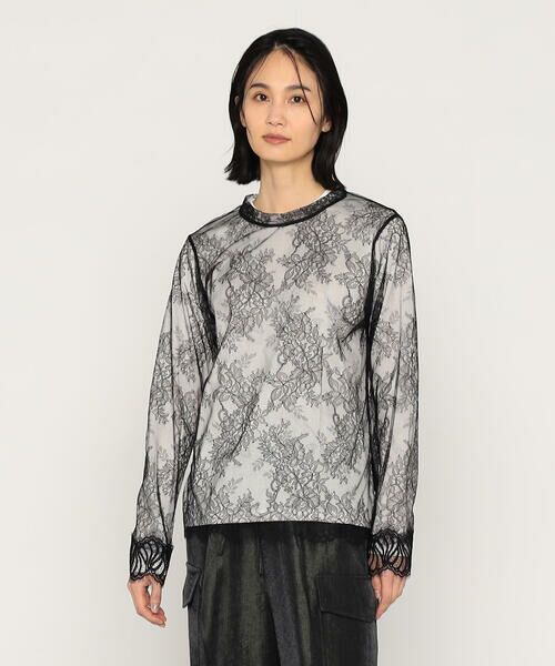 Precious Mild / プレシャスマイルド シャツ・ブラウス | 〔 +サイズ 〕リバーレース ブラウス | 詳細17