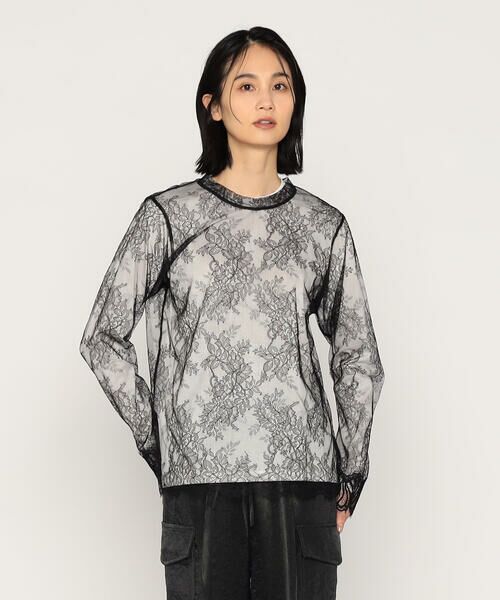 Precious Mild / プレシャスマイルド シャツ・ブラウス | 〔 +サイズ 〕リバーレース ブラウス | 詳細18