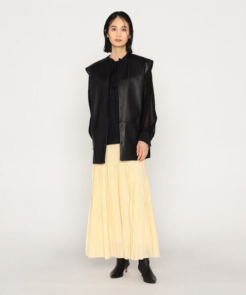 Precious Mild / プレシャスマイルド ベスト | 〔 +サイズ 〕 MATCH WITH LEATER ジレ | 詳細1