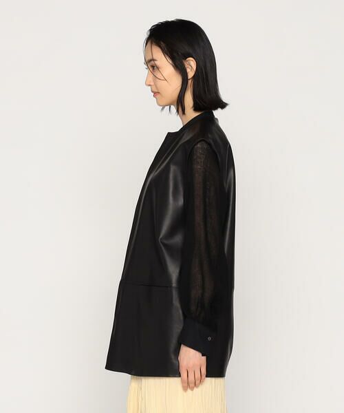 Precious Mild / プレシャスマイルド ベスト | 〔 +サイズ 〕 MATCH WITH LEATER ジレ | 詳細6