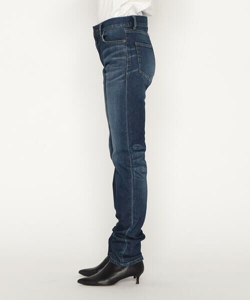 Precious Mild / プレシャスマイルド デニムパンツ | 〔 +サイズ 〕左綾ストレッチデニム ストレートパンツ | 詳細12