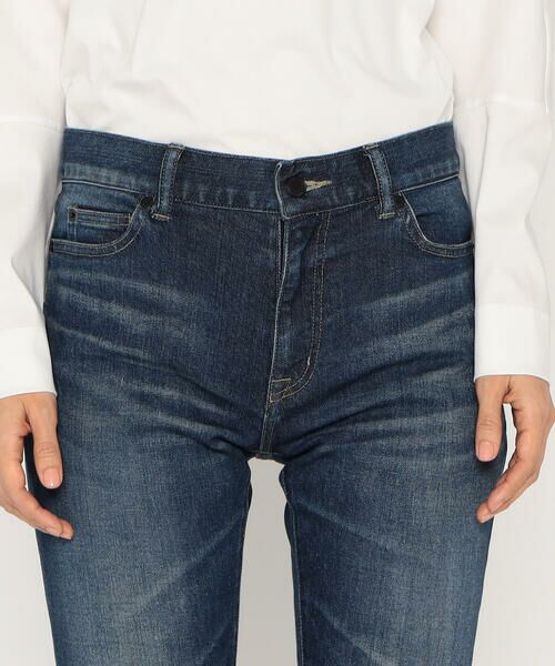 Precious Mild / プレシャスマイルド デニムパンツ | 〔 +サイズ 〕左綾ストレッチデニム ストレートパンツ | 詳細14
