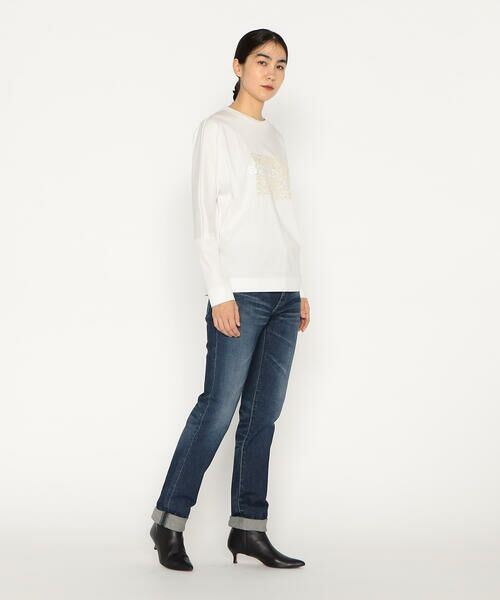 Precious Mild / プレシャスマイルド デニムパンツ | 〔 +サイズ 〕左綾ストレッチデニム ストレートパンツ | 詳細7