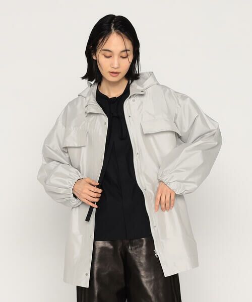Precious Mild / プレシャスマイルド ブルゾン | 〔 +サイズ 〕 ハイテンションストレッチタフタCALCITE ブルゾン | 詳細3