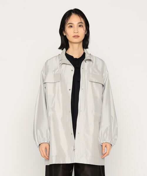 Precious Mild / プレシャスマイルド ブルゾン | 〔 +サイズ 〕 ハイテンションストレッチタフタCALCITE ブルゾン | 詳細5