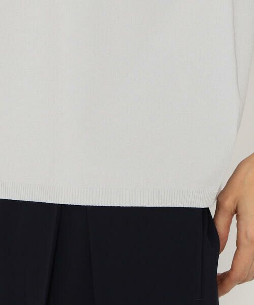 Precious Mild / プレシャスマイルド ニット・セーター | 〔 +サイズ 〕 ワードローブニット ハイネックプルオーバー | 詳細11