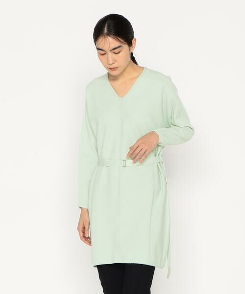 Precious Mild / プレシャスマイルド ロング・マキシ丈ワンピース | 〔 +サイズ 〕 ホールガーメント ニットワンピース | 詳細11