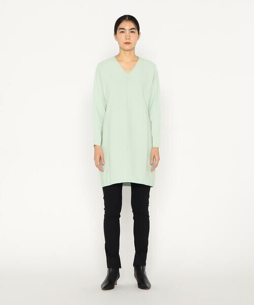 Precious Mild / プレシャスマイルド ロング・マキシ丈ワンピース | 〔 +サイズ 〕 ホールガーメント ニットワンピース | 詳細5