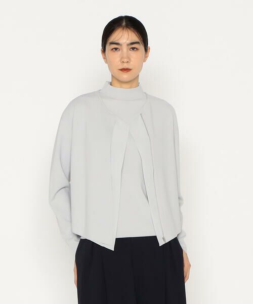 Precious Mild / プレシャスマイルド カーディガン・ボレロ | 〔 +サイズ 〕 ワードローブニット ニットブルゾン | 詳細3