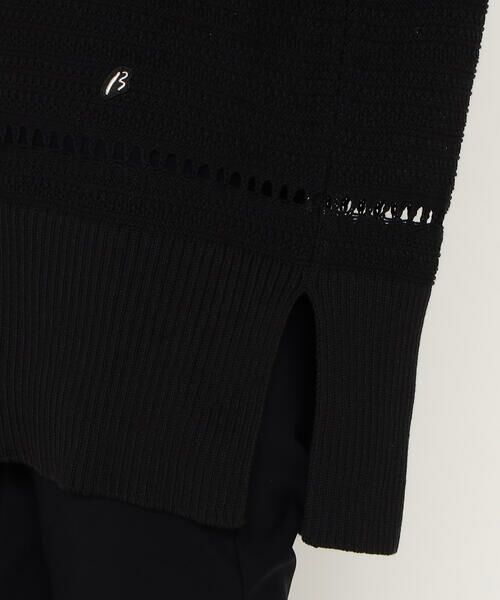 Precious Mild / プレシャスマイルド ニット・セーター | 二本ライン リンクス柄ニットプルオーバー | 詳細10