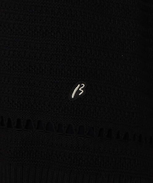 Precious Mild / プレシャスマイルド ニット・セーター | 二本ライン リンクス柄ニットプルオーバー | 詳細11