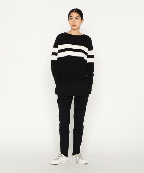 Precious Mild / プレシャスマイルド ニット・セーター | 二本ライン リンクス柄ニットプルオーバー | 詳細2