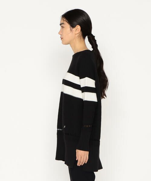 Precious Mild / プレシャスマイルド ニット・セーター | 二本ライン リンクス柄ニットプルオーバー | 詳細6