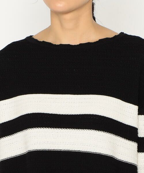 Precious Mild / プレシャスマイルド ニット・セーター | 二本ライン リンクス柄ニットプルオーバー | 詳細8