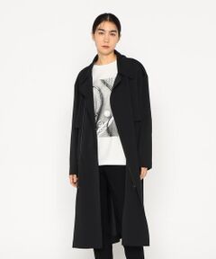 Precious Mild / プレシャスマイルド その他アウター | マットジャージー ロングコート