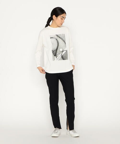 Precious Mild / プレシャスマイルド Tシャツ | テニスプリント 長袖Tシャツ | 詳細3