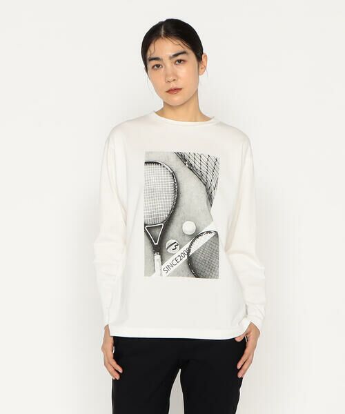 Precious Mild / プレシャスマイルド Tシャツ | テニスプリント 長袖Tシャツ | 詳細5