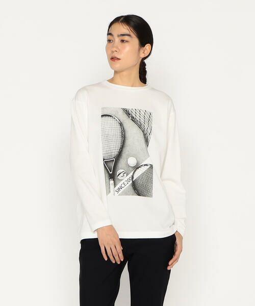 Precious Mild / プレシャスマイルド Tシャツ | テニスプリント 長袖Tシャツ | 詳細6