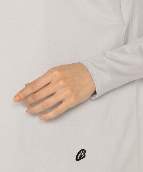 Precious Mild / プレシャスマイルド カットソー | レーヨンベア天 タートルプルオーバー | 詳細9