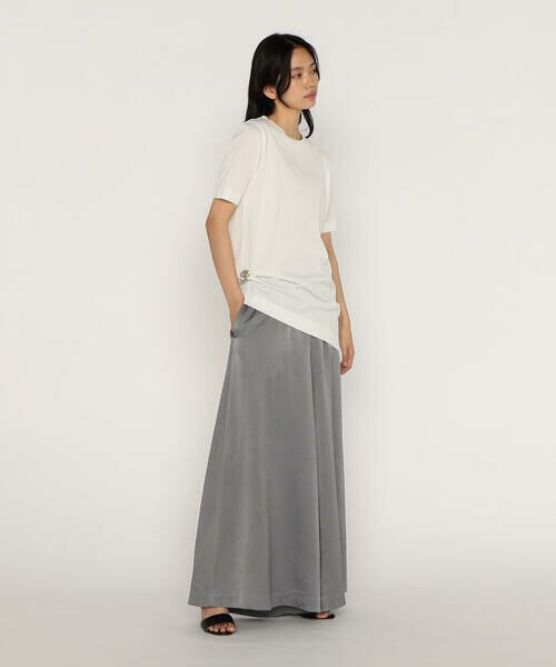 Precious Mild / プレシャスマイルド Tシャツ | ITADAKI天竺ブローチ付きロングTシャツ | 詳細2