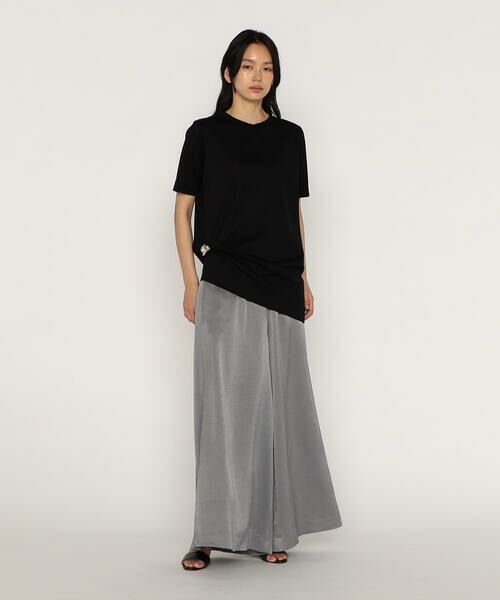 Precious Mild / プレシャスマイルド Tシャツ | ITADAKI天竺ブローチ付きロングTシャツ | 詳細7